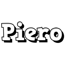 Piero snowing logo