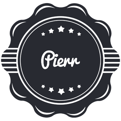 Pierr badge logo
