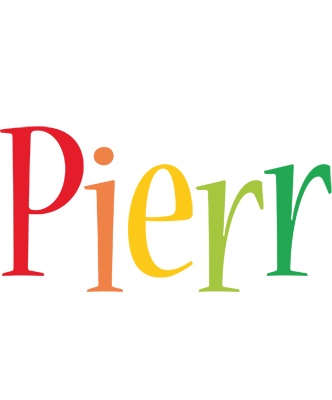 Pierr birthday logo
