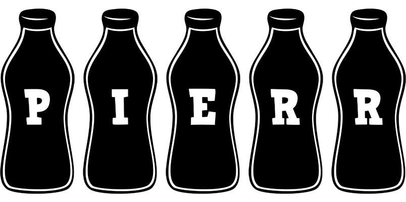 Pierr bottle logo