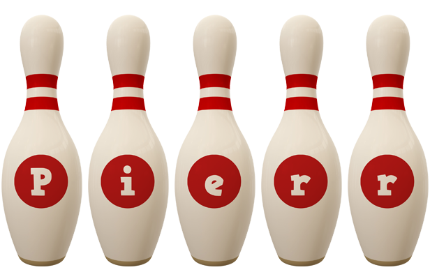 Pierr bowling-pin logo