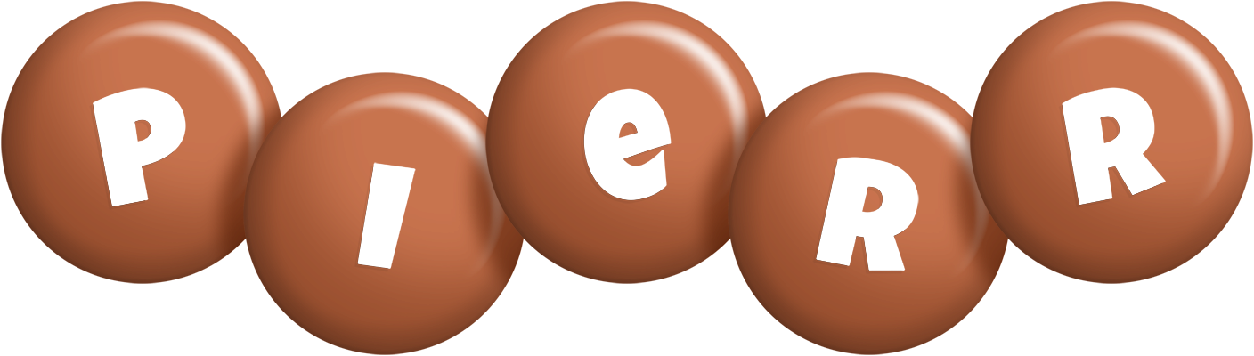 Pierr candy-brown logo