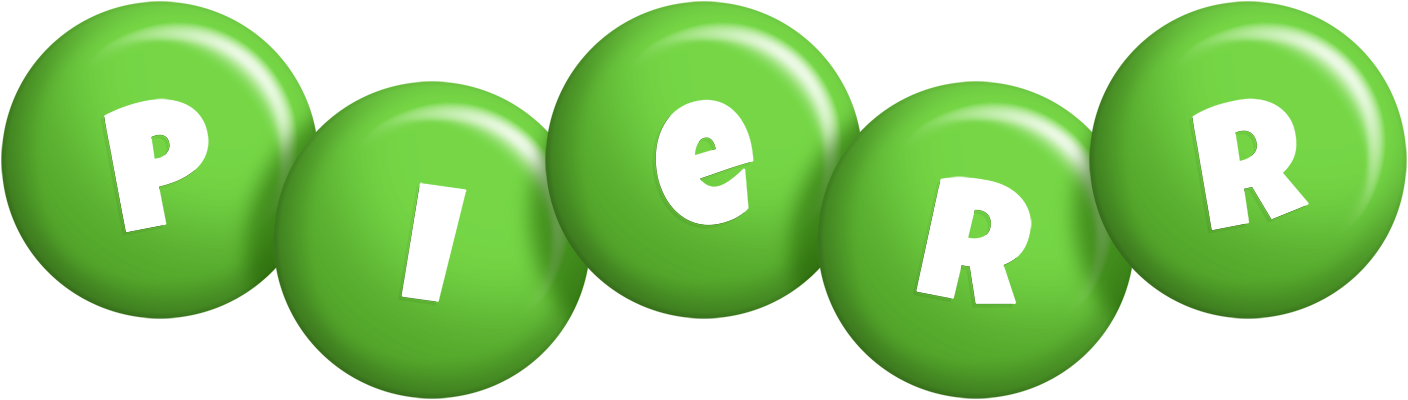 Pierr candy-green logo