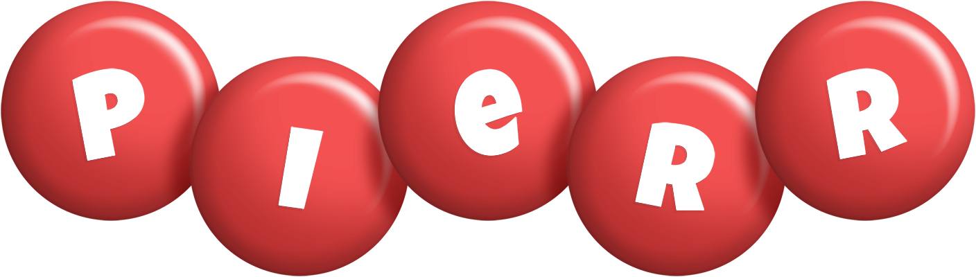 Pierr candy-red logo