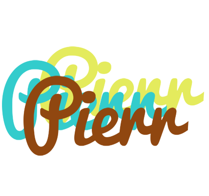 Pierr cupcake logo