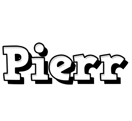 Pierr snowing logo