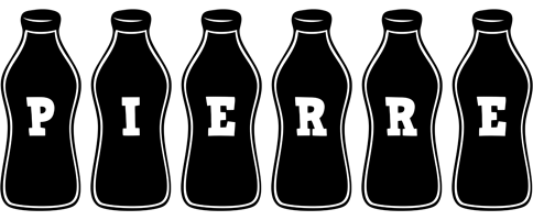 Pierre bottle logo