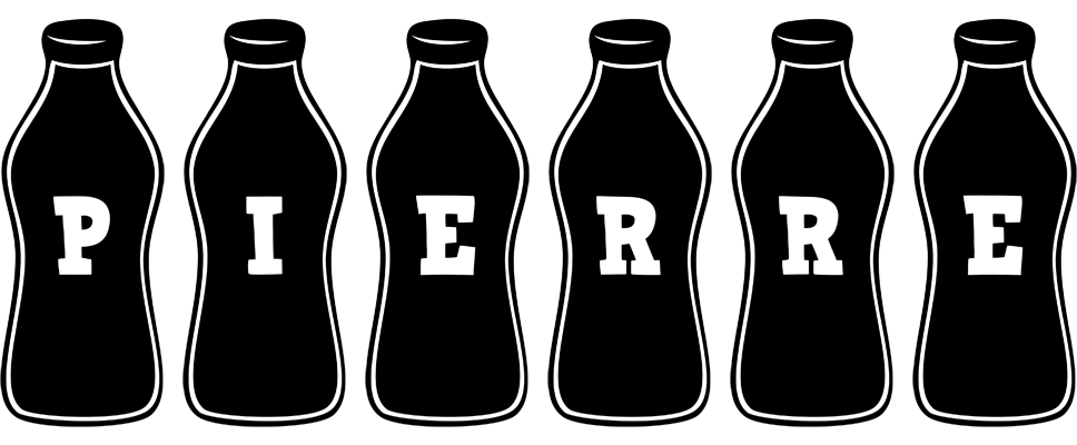 Pierre bottle logo