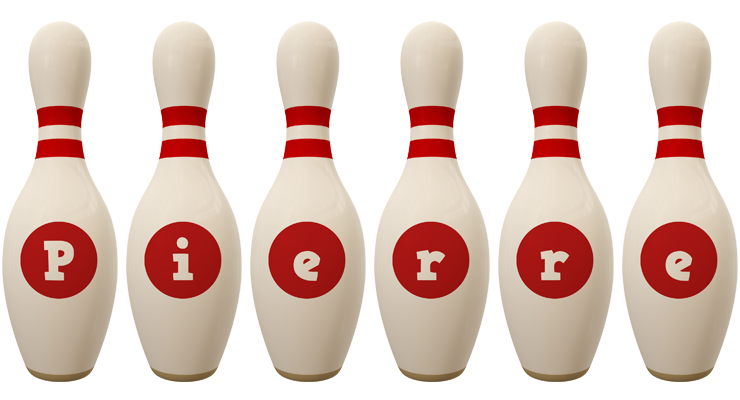 Pierre bowling-pin logo