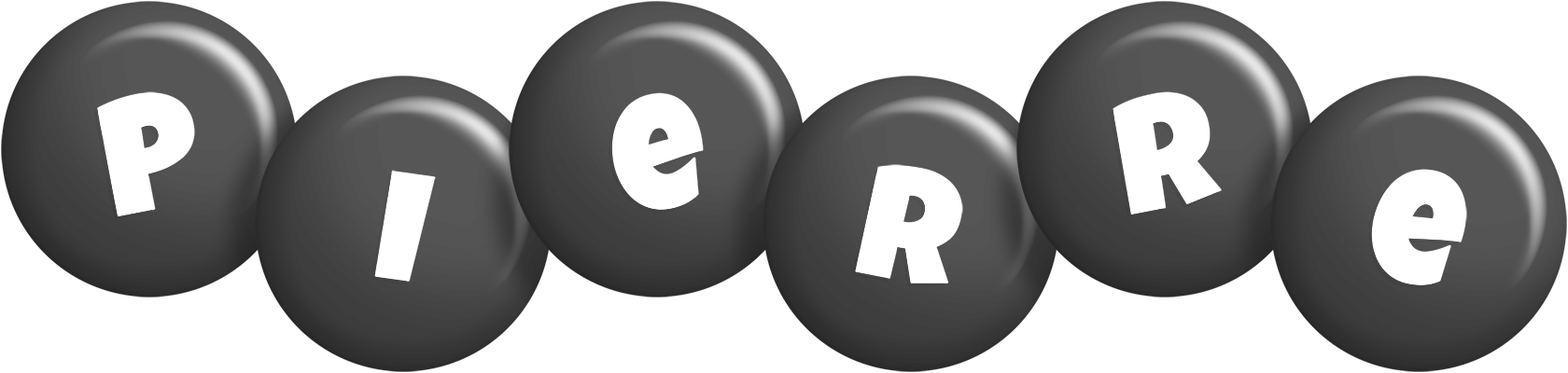 Pierre candy-black logo