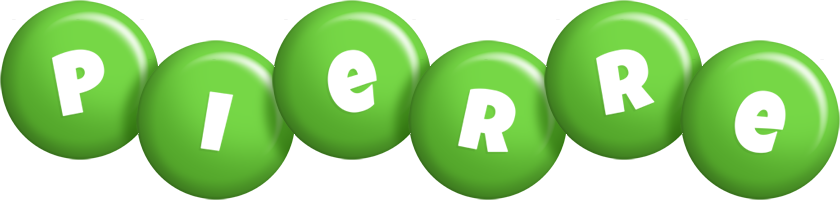 Pierre candy-green logo