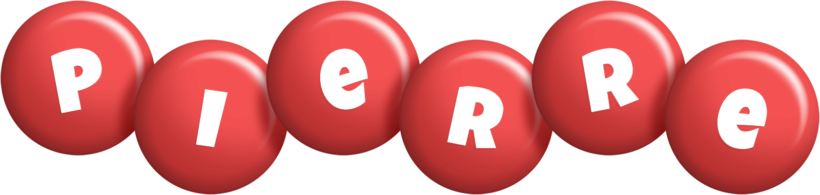 Pierre candy-red logo