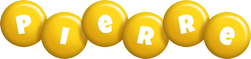 Pierre candy-yellow logo