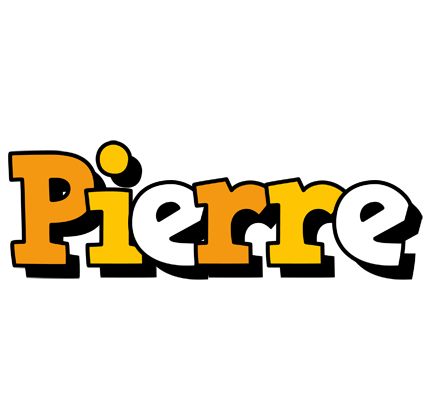 Pierre cartoon logo
