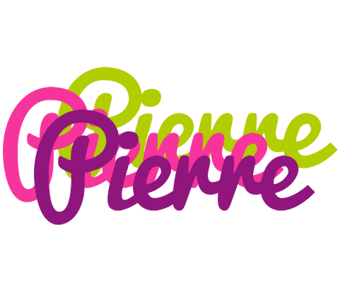 Pierre flowers logo
