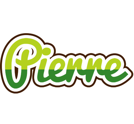Pierre golfing logo