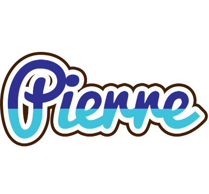 Pierre raining logo