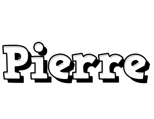 Pierre snowing logo