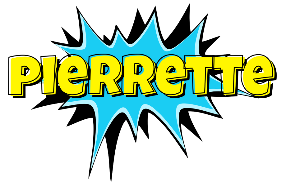 Pierrette amazing logo