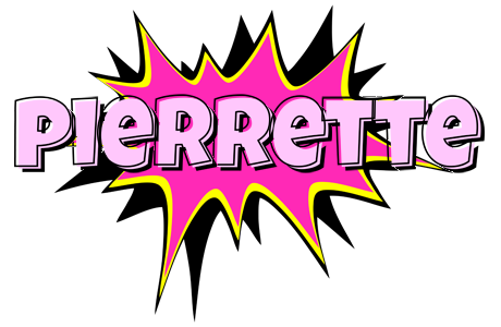 Pierrette badabing logo