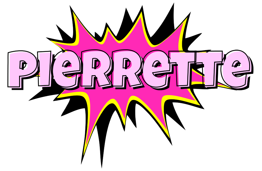 Pierrette badabing logo