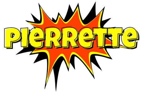 Pierrette bazinga logo