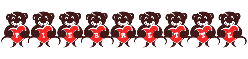 Pierrette bear logo