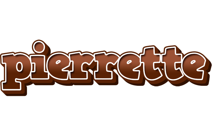 Pierrette brownie logo