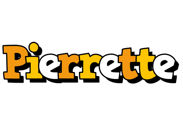 Pierrette cartoon logo