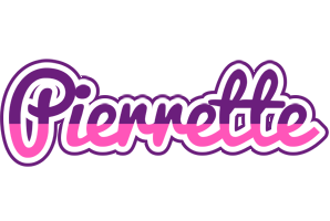 Pierrette cheerful logo