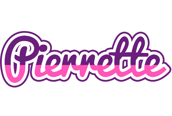 Pierrette cheerful logo