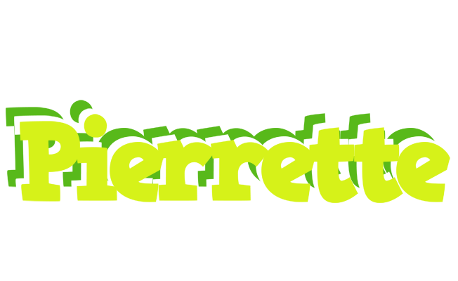 Pierrette citrus logo
