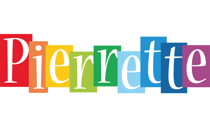 Pierrette colors logo