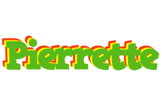 Pierrette crocodile logo