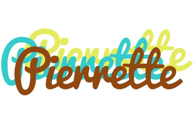 Pierrette cupcake logo