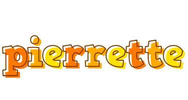 Pierrette desert logo