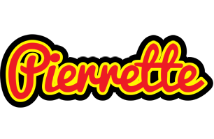 Pierrette fireman logo