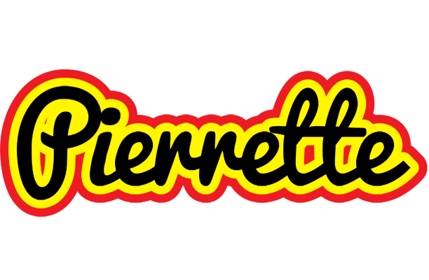 Pierrette flaming logo