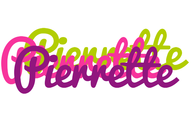 Pierrette flowers logo