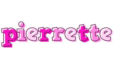 Pierrette hello logo