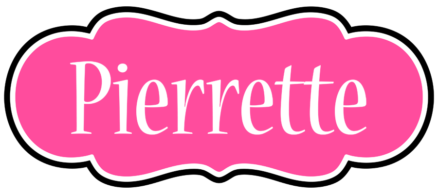 Pierrette invitation logo