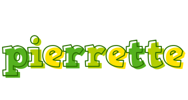 Pierrette juice logo