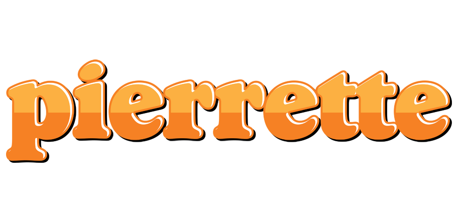 Pierrette orange logo