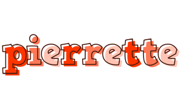 Pierrette paint logo