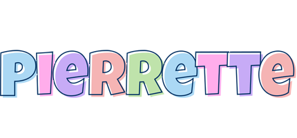 Pierrette pastel logo