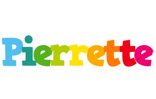 Pierrette rainbows logo