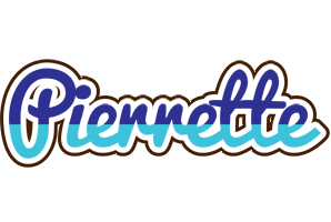 Pierrette raining logo