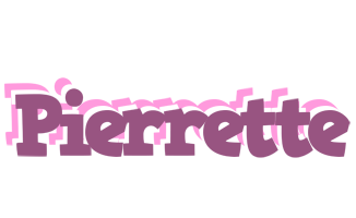 Pierrette relaxing logo