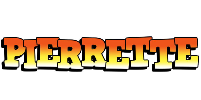 Pierrette sunset logo