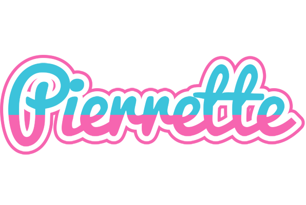 Pierrette woman logo